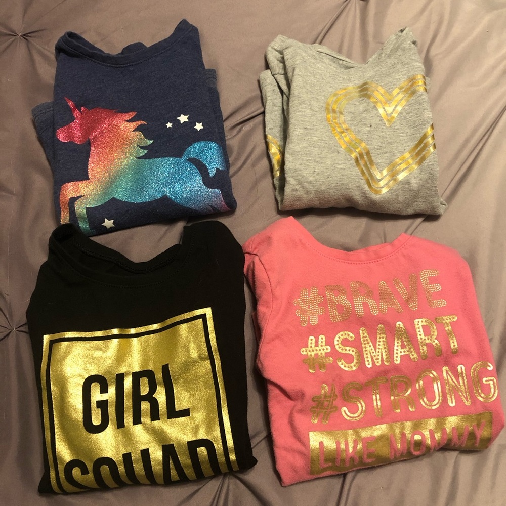 5t girls long sleeve shirts